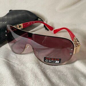 Guess Factory GO00037 32G Shield Sunglasses – Brand New with Soft Pouch
